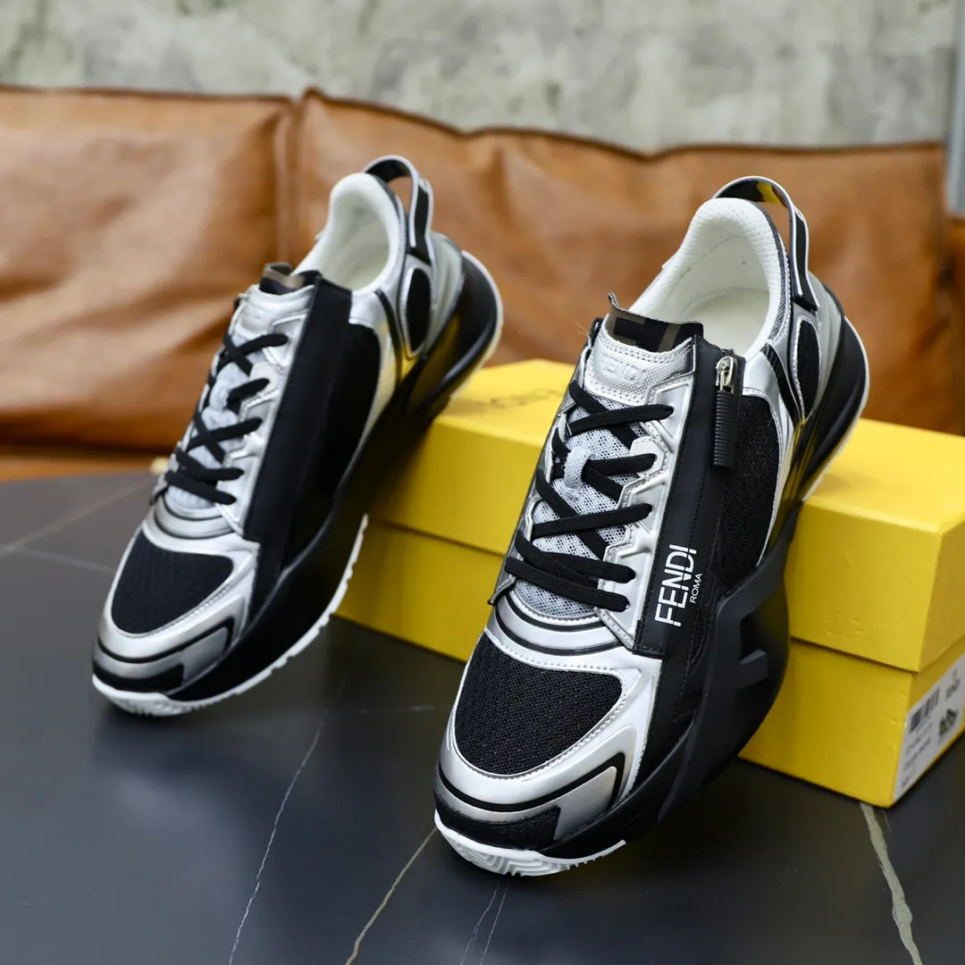 Men's men's shoes 290🔥Brand: FENDI Size: 38-44 (45, 46 customized) Grade: Original quality High version Material: Imported cowhide ➕ High-quality and comfortable lining Original lightweight non-slip outsole Style category: Travel Fashion casual shoes Versatile trend